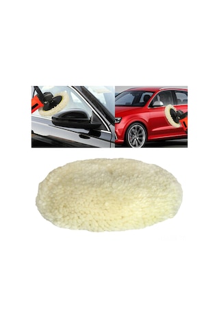 Lemestar 2 Adet Yün Ve Pamuk Cila Pedi Seti - Araç Gövde Parlatma Ve Onarım İçin