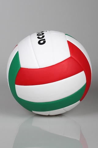 Voleybol Topu Yapıştırma Soft Touch 5 No B-Y-K Şişik Gönderim Kırmızı - Yeşil