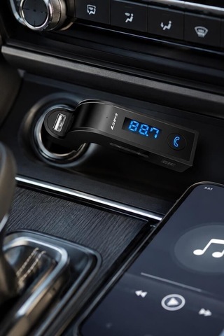 Transmitter Usb Girişli Android Ios Uyumlu Bluetooth Carg7 Siyah Pratik Cihaz Kablosuz