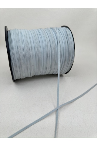 4 Mm Askılık Grogren Şerit 5 Metre - Açık Mavi