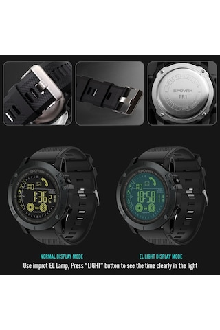 Cbtx Spovan PR1 Luminous Akıllı Saat (İthalatçı Garantili)