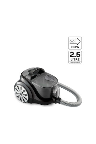 Arzum Felix FL493 Pegno Cyclone Filtreli 899W HEPA Filtre 25 L Toz Haznesi Elektrikli Süpürgesi Gri