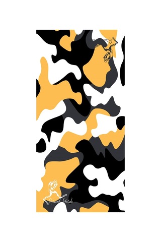 Scuba Tube Camouflage Yellow