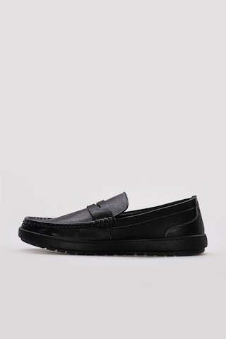 Fast Step Hakiki Deri Erkek Casual Ayakkabı 934ma130 Siyah
