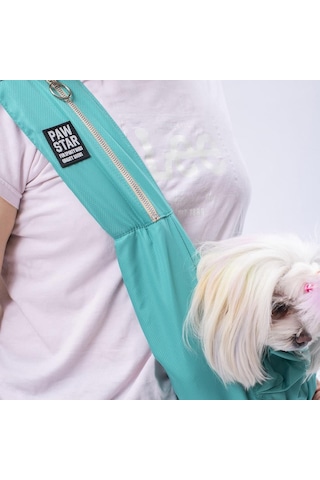 Pawstar Mint Crossbody Çanta Kedi Köpek Taşıma Çantası