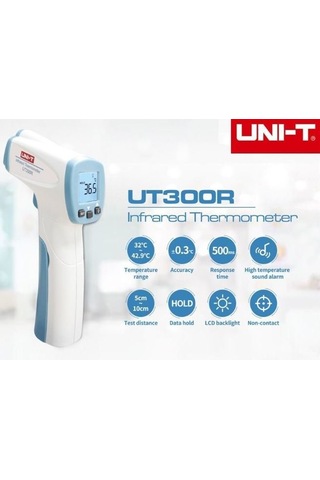 Unit UT300R Temassız Lazer Vücut Termometresi Ateş Ölçer