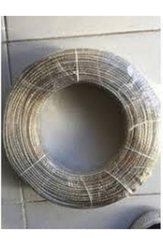 Çelikh2 5 Metre Izoleli Çelik Halat 4 Mm Izoleli Halat Çelik Hala