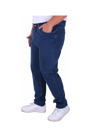 Starbattal Büyük Beden Kot Pantolon Power Lycra Madrid 11900 Açık Lacivert Açık Lacivert