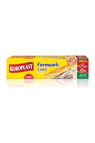 Orta Boy Fermuarlı Saklama Torbası 12&apos Li Set, Kilitli Saklama Torbası 20x18 Cm, Bpa İçermez, Fermuarlı Saklama Poşeti, Kilitli Seyahat Maktaj Çantası, Kalemlik Eşya Düzenleyicisi Organizer
