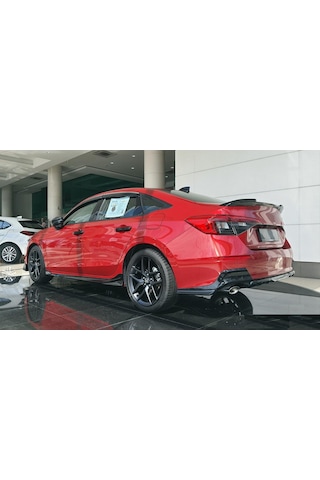 Honda Civic Fe1 2022 Rs Spoiler Parlak Siyah Boyalı