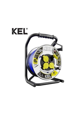 Kel 99463 Ağır Hizmet Tipi Uzatma Kablosu 40m, 3x2.5 Mm2 40 M