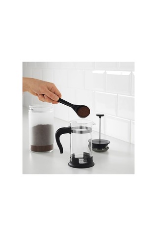 Ikea Upphetta French Press, Paslanmaz Çelik-siyah, 0,4 Lt
