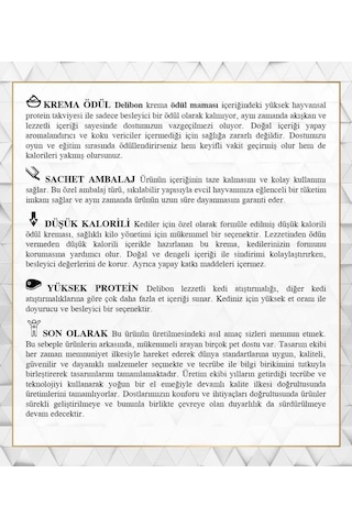 Delibon Creamy Ödül Maması Somonlu 15gr 1 Tane