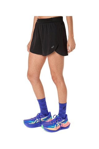 Asics Metarun Splıt Shorts Kadın Black/obsidian Grey Şort 2012d349-001