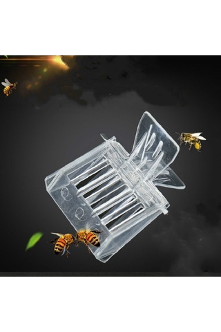 Sones 2 Adet Plastik Kitap Klipsi Tipi Arı Kral Kafesi Arıcılık Aracı