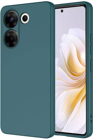 Nourthkiingdom Tecno Camon 20 Pro 4g Kılıf Nrtk Mara Lansman Kapak - Koyu Yeşil Koyu Yeşil