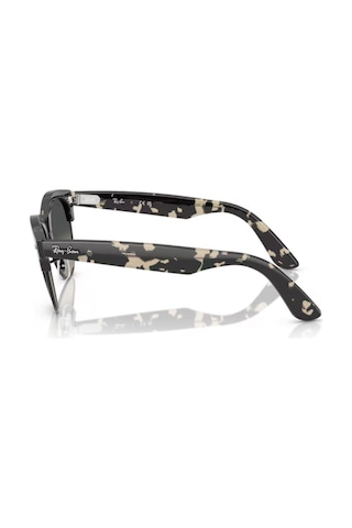 Ray-Ban Rb 2341 143371 54 Clubmaster Way Unisex Oval Gri Kırçıllı Kombine Güneş Gözlüğü Gri