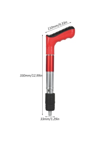 Pazly Kademeli Manuel Çivi Tabancası - Tavan/kablo Gizleme/montaj İçin 7.3mm Çivi Atma Makinesi