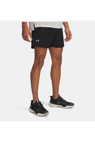 Erkek Ua Trail Run Launch Şort 1389810-001 Siyah