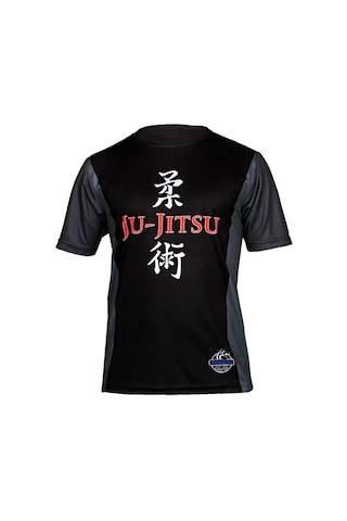 Dosmai Dijital Baskılı Jujitsu Bisiklet Yaka Spor T-shirt Jıt014
