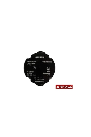 Arıssa Hm-25-80-130 11/2'' 130mm Frekans Konvertörlü Sirkülasyon Pompası 4m3/h - 8mss - 93 Kw
