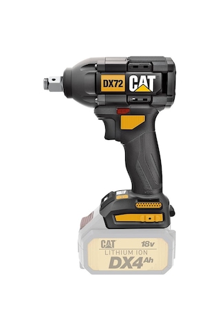 Cat DX72B 18Volt 350NM Kömürsüz Profesyonel Şarjlı Somun Sıkma (Akü Dahil Değildir)