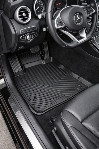 Black Gold Mercedes C Serisi W205 Kasa 2014-2021 Uyumlu 3d Oto Paspas Premium