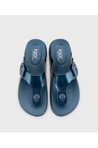 Igor İgor S10363-353 Barı Metal Kadın Parmak Arası Terlik Lacivert 36-40
