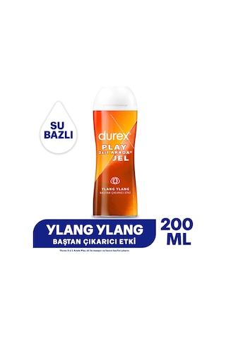 4 Adet Durex Kayganlaştırıcı & Masaj Jeli Hassas Ylang Ylang Özlü 200 Ml