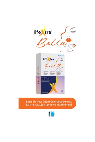 Lifextra Bella Takviye Edici Gıda 30 Tablet