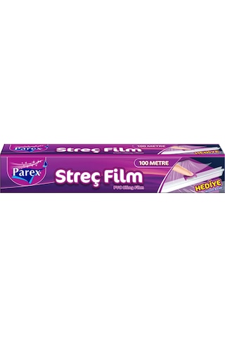 Parex Streç Film 100 M + Kesme Bıçağı Parex Streç Film 100 M + Kesme Bıçağı