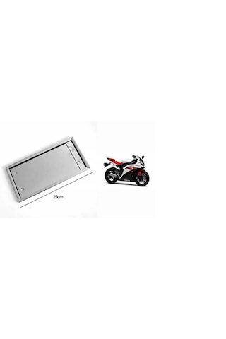Plakalik Motorsiklet Paslanmaz Krom 1 Adet Paslanmaz Krom Motosiklet Plakalık