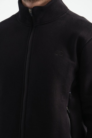Shooter Sportswear Shooter Deluxe Kışlık Erkek Eşofman Takımı Dikiş Detaylı Regular Kalıp Siyah