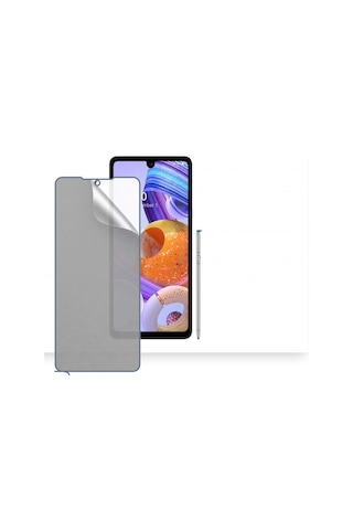 Schitec Lg K71 Uyumlu Ön Yüzey Mat Hidrojel Ekran Koruyucu