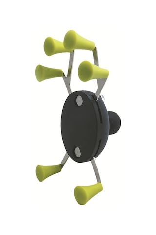 Kartal Pençeleri X-tipi Altı Pençeli Metal Cep Telefonu Geri Klip Bisiklet Motosiklet Cep Telefonu Tutucu Yeşil Yeşil