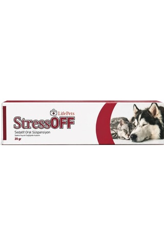 Lifepets Stressoff Sedatif Oral Süspansiyon 20 Gr