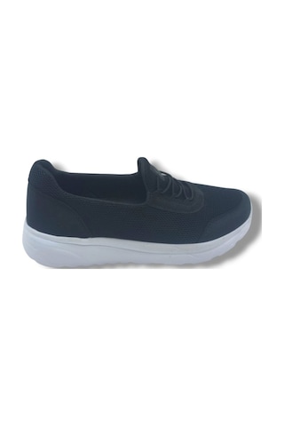 Black Sea 626-26 Anorak Anatomik Taban Kadın Sneaker Siyah Beyaz