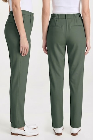 Goffra Kadın Flexon Ultra Esnek Relaxed Beli Lastikli Jogger Pantolon Haki W702-r0433-04