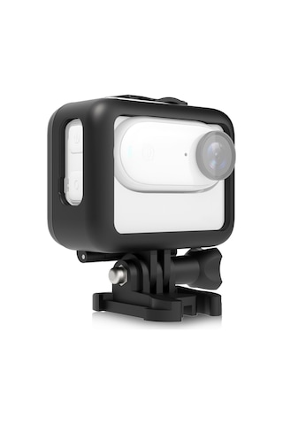Teltree Insta360 Go 3 İçin Spor Kamera Korumalı Kasa - Abs Malzeme Siyah Korumalı Çerçeve