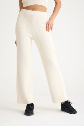 Allys Pantolon-crop-hırka Takım Kırık Beyaz