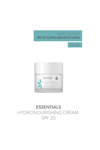 Babe Essentials Hydronourishing Cream SPF20 50ml - Hyaluronik Asitli Besleyici Nemlendirici Krem