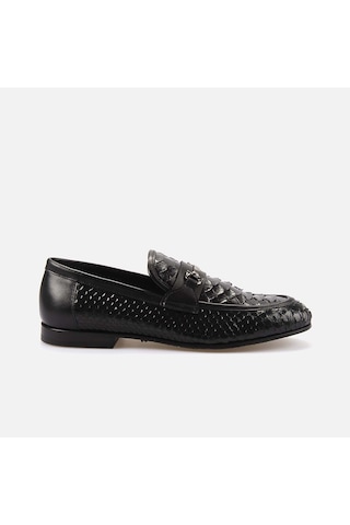 Mocassini Tokalı Erkek Loafer 56110 Siyah