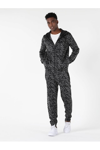 Colin's Slim Fit Dar Kesim Kapüşonlu Antrasit Erkek Ceket CL1056965_Q1.V2_ANT