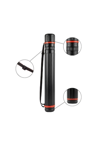Tebag 7 Cm Proje Tüpü Siyah