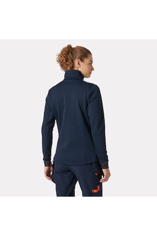 Helly Hansen Workwear Tech Midlayer 72381 Kadın Polar Ceket S-590-lacivert Navy