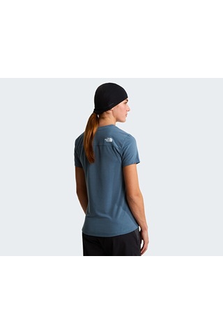 The North Face W Lıghtnıng Alpıne S/s Kadın Outdoor Tişörtü Nf0a8bt50u31 Gri