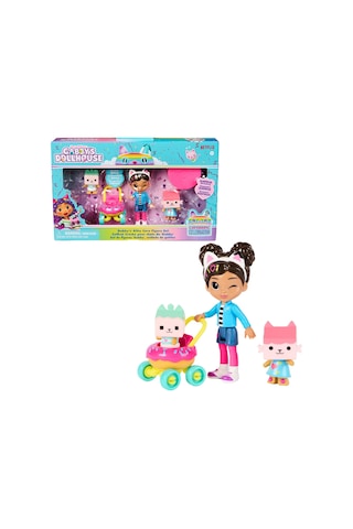 Gabby's Dollhouse Kedi Bakım Figür Seti
