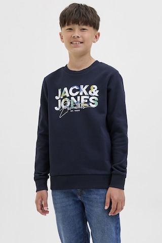 Jack & Jones Junior Jack&jones Junior Erkek Çocuk Sweatshirt 12279606 Mavi
