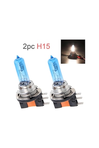 H15 55w Beyaz Işık Halojen Ampul 6000k