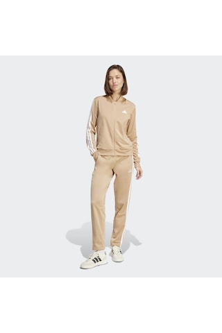 Adidas Jx0507 W Ess 3s Ts Kadın Eşofman Takımı Bej